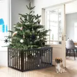 犬用ゲート 木製 2色 ペットゲート 中小型 犬 猫 - Image 3