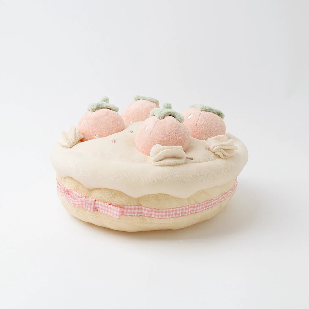 product_image_1763709181.webp いちごのホールケーキノーズワークおもちゃ - Image 1