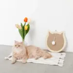 ねこ型壁掛け爪とぎマット - Image 3