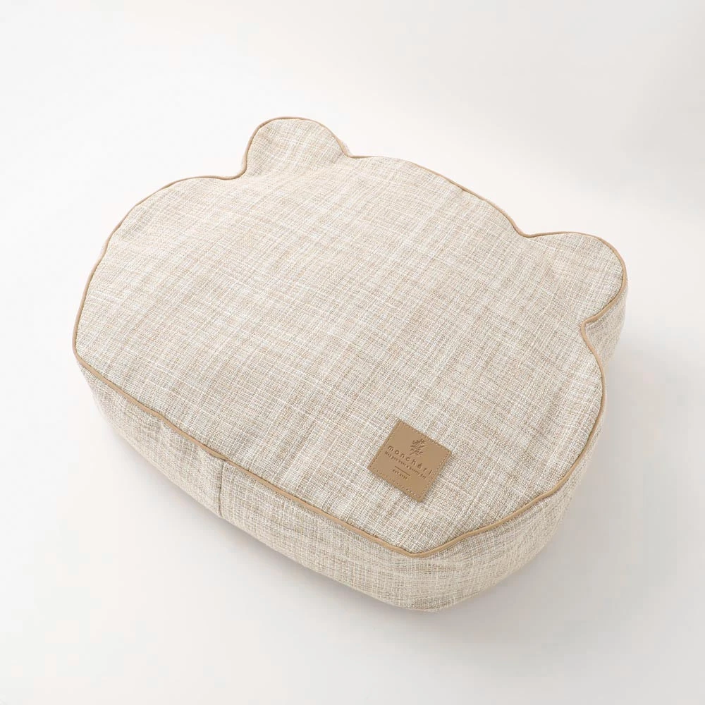 product_image_1763727167.webp くまさんフェイスドッグベッド - Image 1