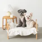 フリル組み立てウッドベッド - Image 3