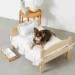 フリル組み立てウッドベッド - Image 8