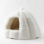 ドーム型セミクローズドペットハウス クッション付 - Image 3