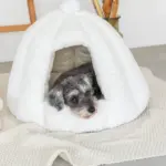 ドーム型セミクローズドペットハウス クッション付 - Image 10