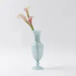 クラシックフラワーベース　ブルー