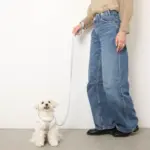 ツイードチェックファーハーネス+リードSET【名入れ刺繍対応】 - Image 7