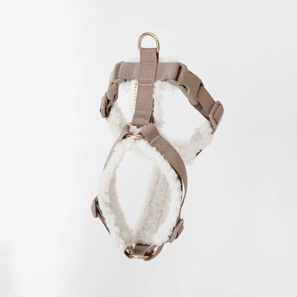 product_image_1763950658.webp ボアハーネス+リードSET【名入れ刺繍対応】 - Image 1