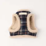 チェック柄ボアハーネス+リードSET【名入れ刺繍対応】 - Image 2