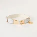 ギンガムチェックいちごフラワーチャームカラー+リードSET【名入れ彫刻対応】 - Image 9