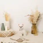 フェイクレザーメッシュMIXカラー＋リードSET - Image 2