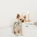 チューリップ柄ハーネス+リードSET【名入れ刺繍対応】 - Image 4