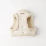 ひつじさん柄ハーネス＋リードSET【名入れ刺繍対応】